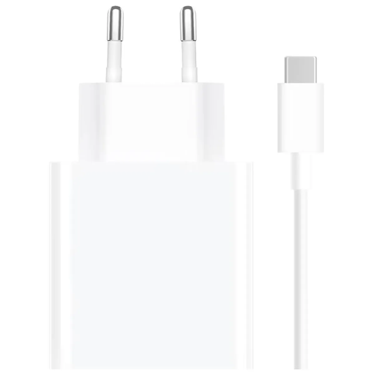 Xiaomi Φορτιστής PD 1 Θέσης 67W Λευκό Με Καλώδιο