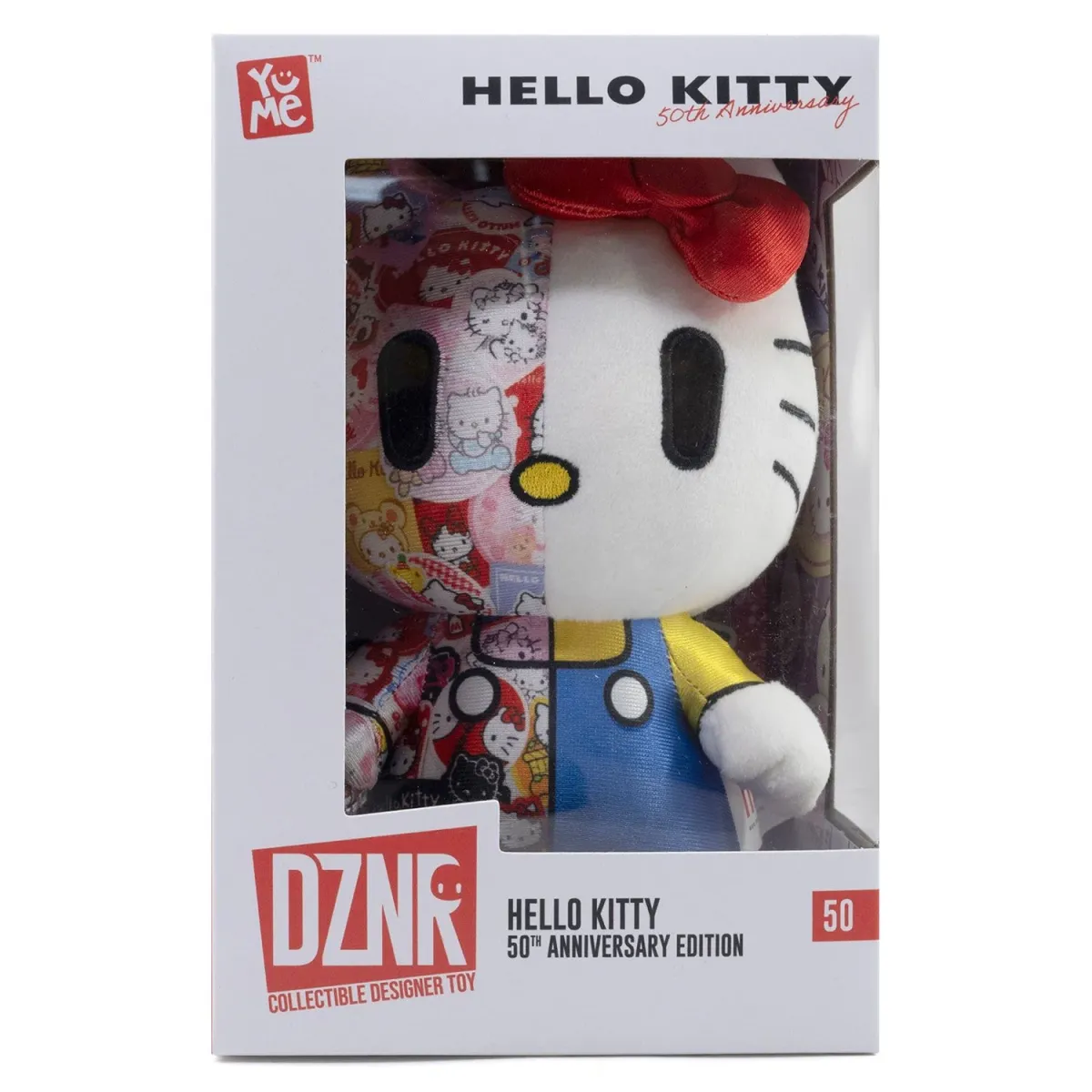 YUME Hello Kitty Dznr Plush - The 50Th Anniversary