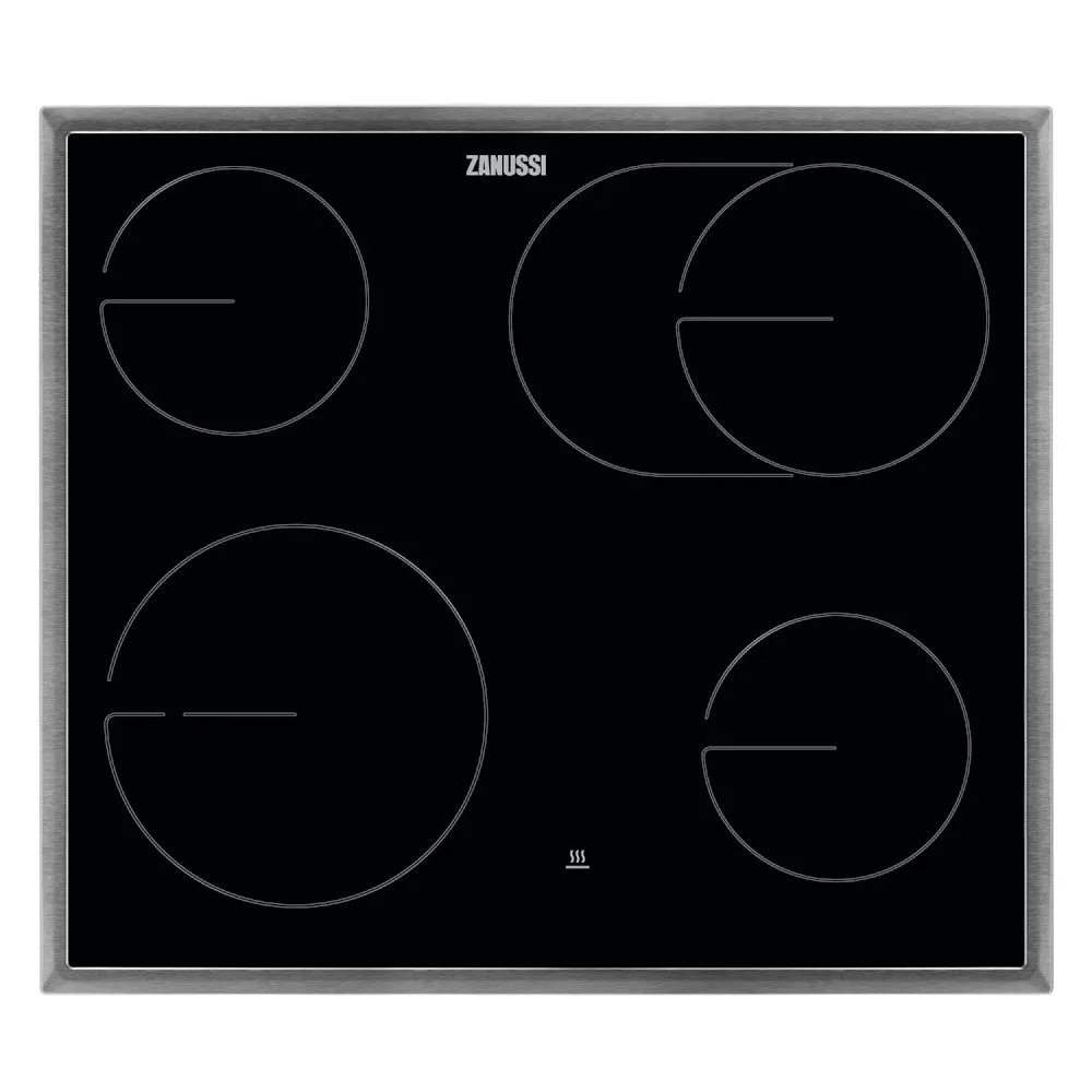 Zanussi ZHDN670X Εστίες Κεραμικές
