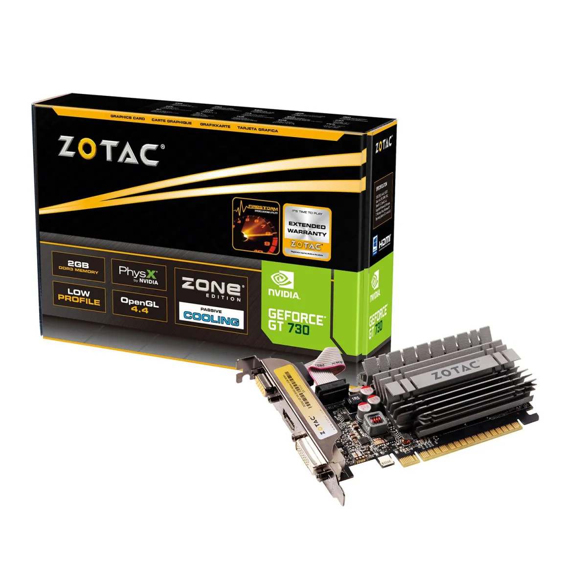 Zotac VGA GeForce GT 730 Zone Edition 2 GB