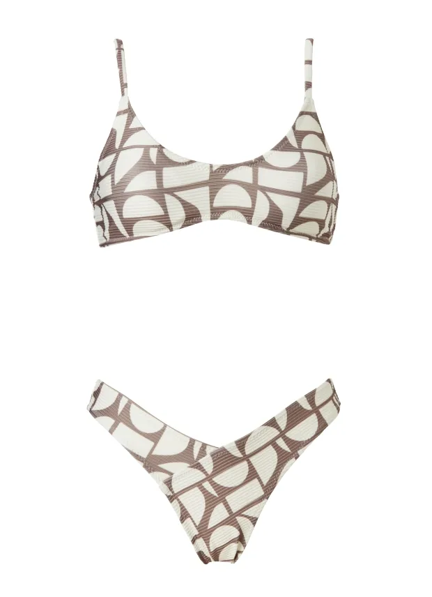 Astrid Geometric Beige