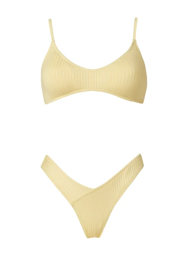 Astrid Yellow Rib