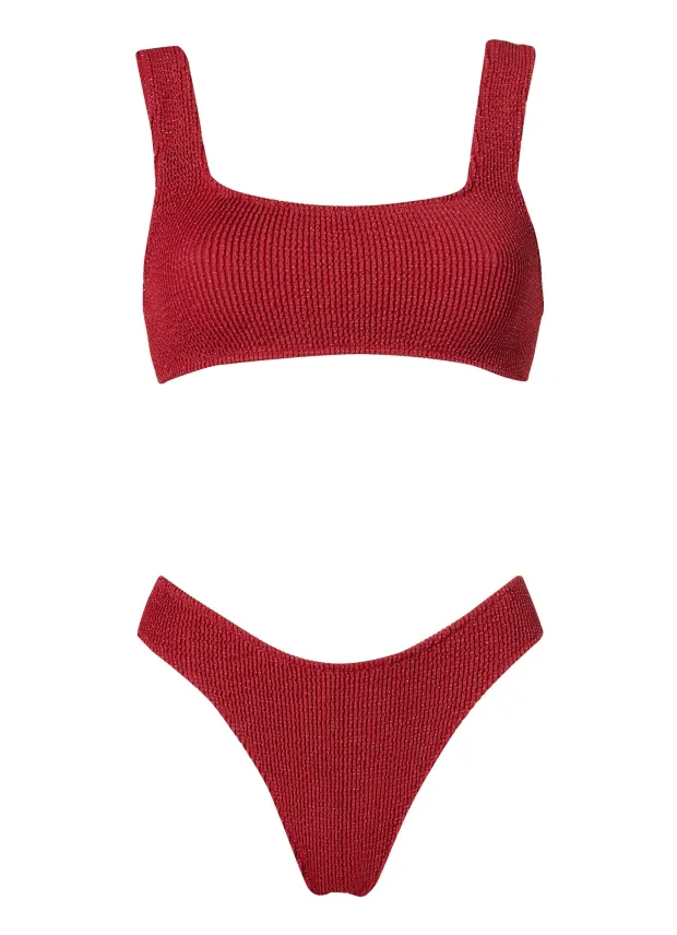 August Metallic Red