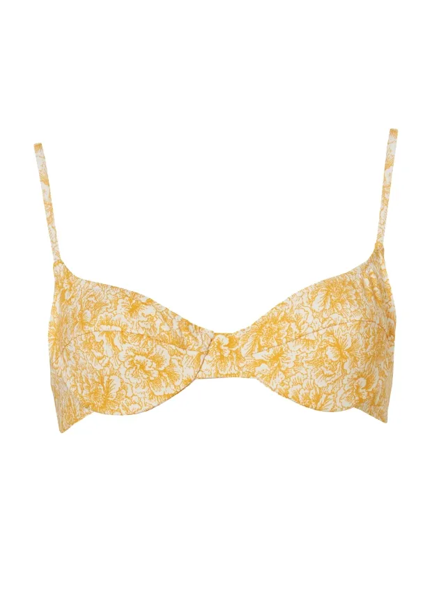 Charlotte Saffron Top