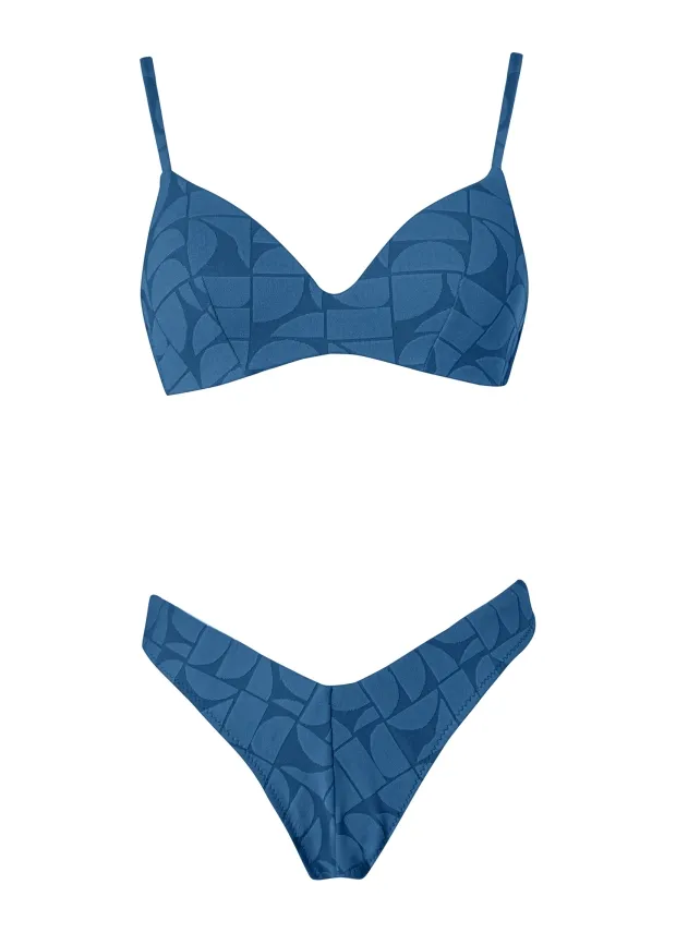 Cooper Blue Jeans Jacquard