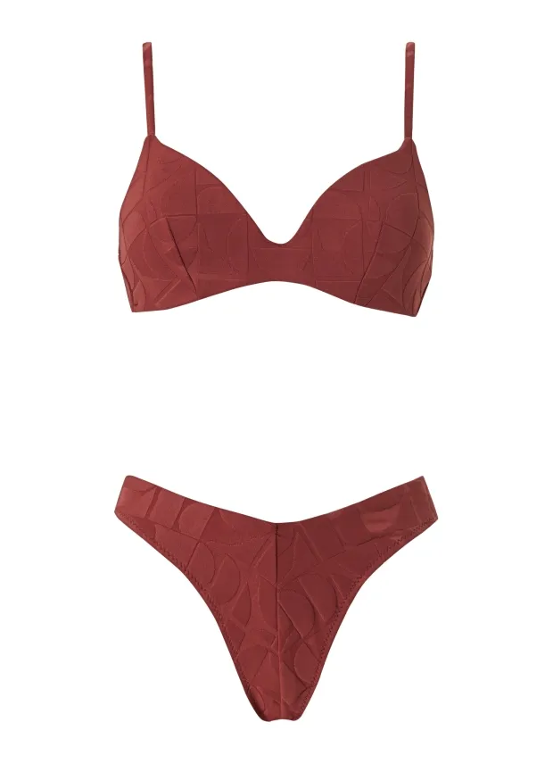 Cooper Brandy Jacquard