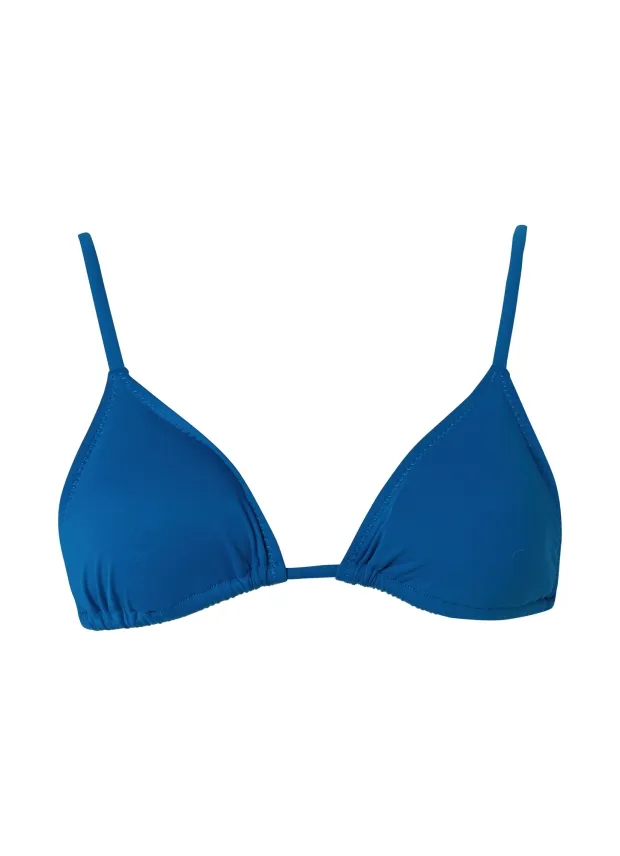 Cora Cobalt Blue Suede Top