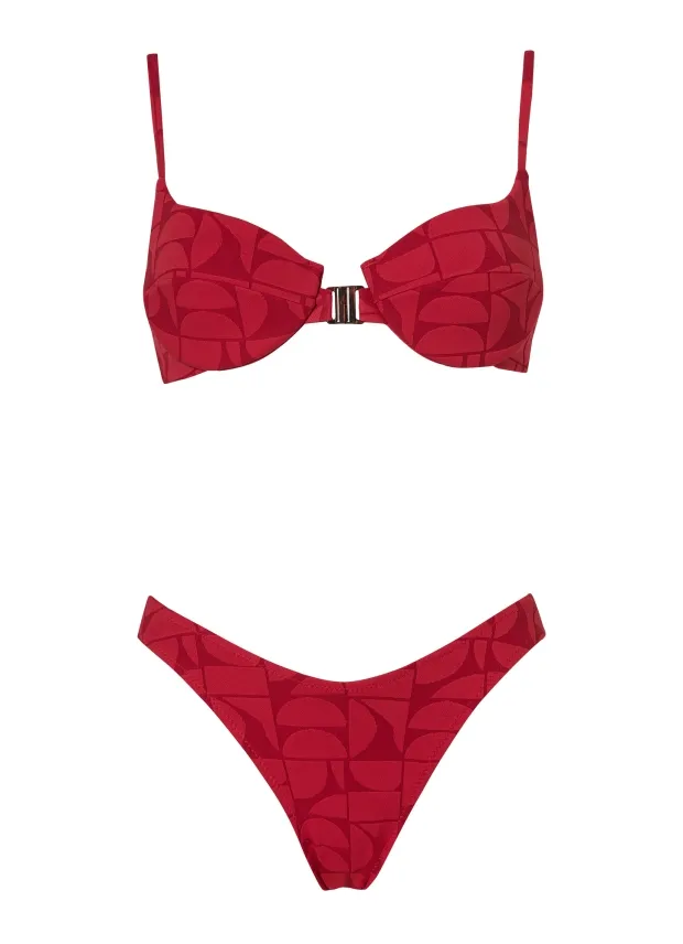 Dakota Lipstick Jacquard