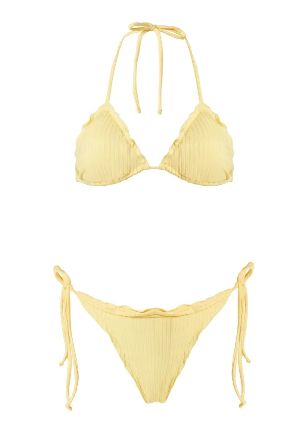 Fru Fru Yellow Rib