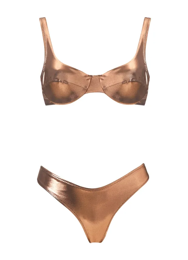 Irini Bronze Metallic