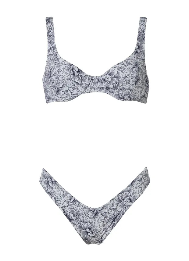 Irini Floral Denim