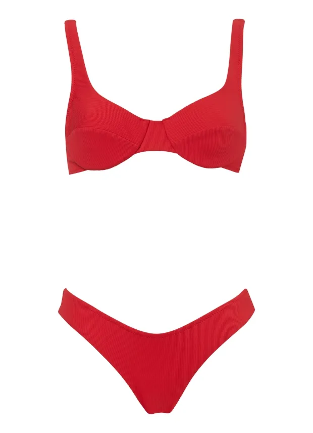 Irini Red Rib