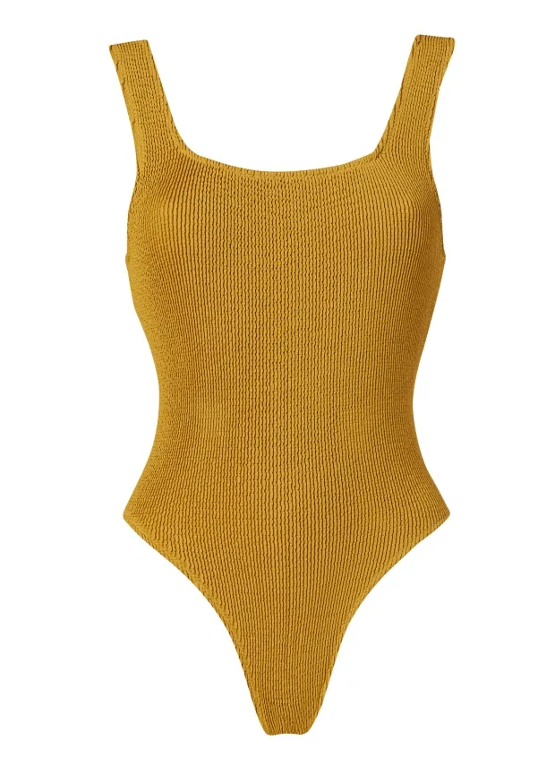 Josie Metallic Mustard