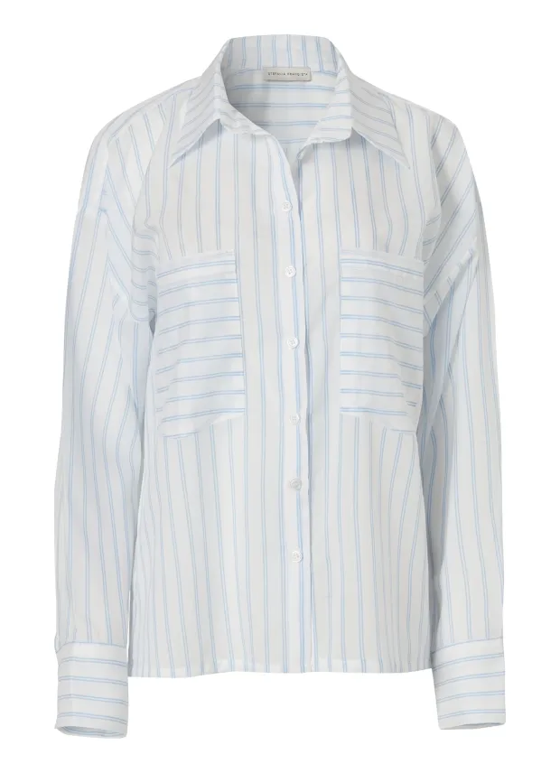 Kodi White Blue Stripe