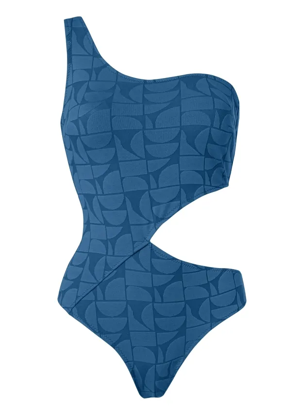 Laetitia Blue Jeans Jacquard