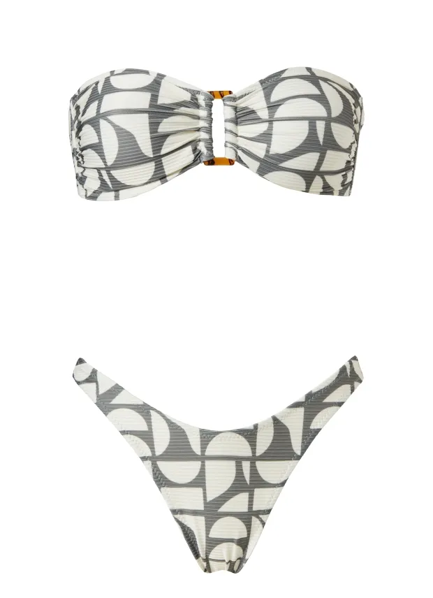 Melita Geometric Grey