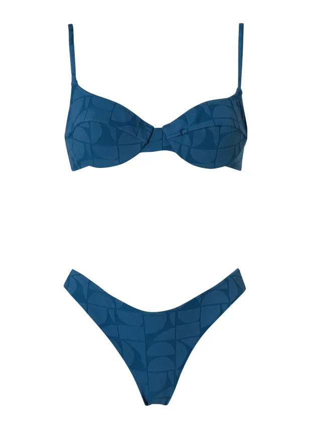 Prince Blue Jeans Jacquard
