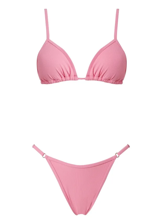 Quinn Pink Rib