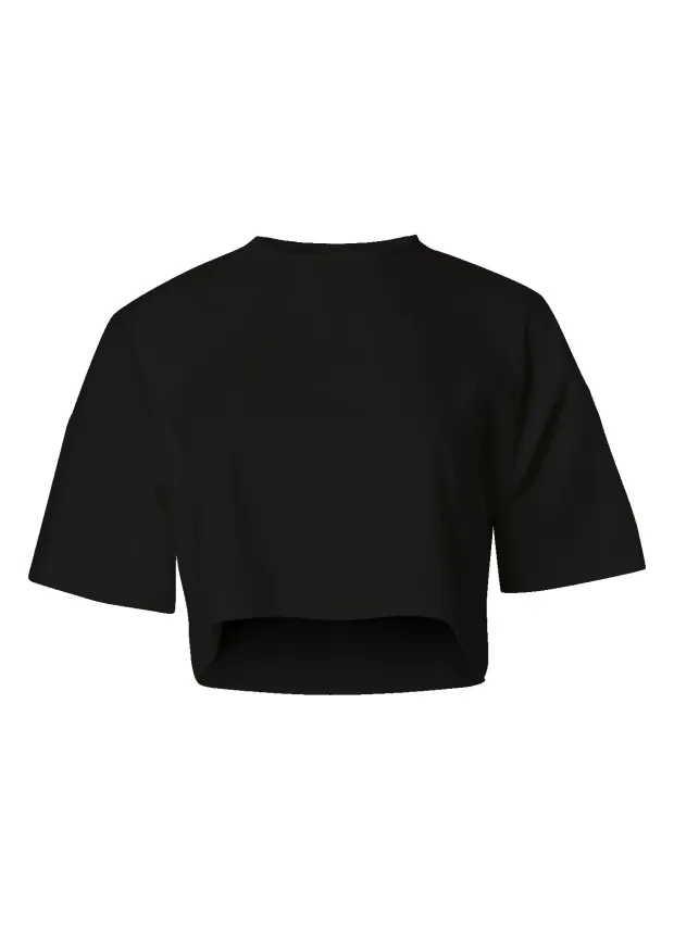 The Boxy Tee Black