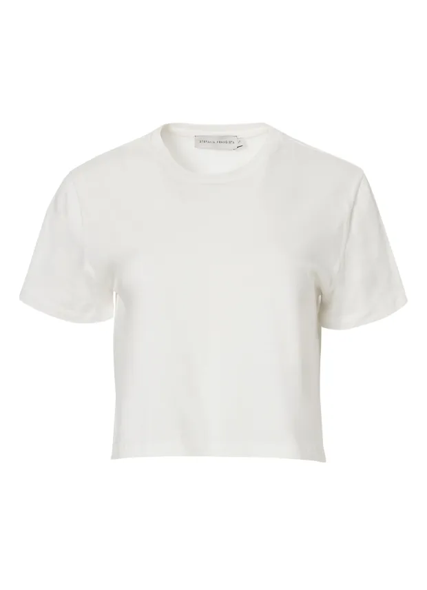 The Cropped T-shirt White