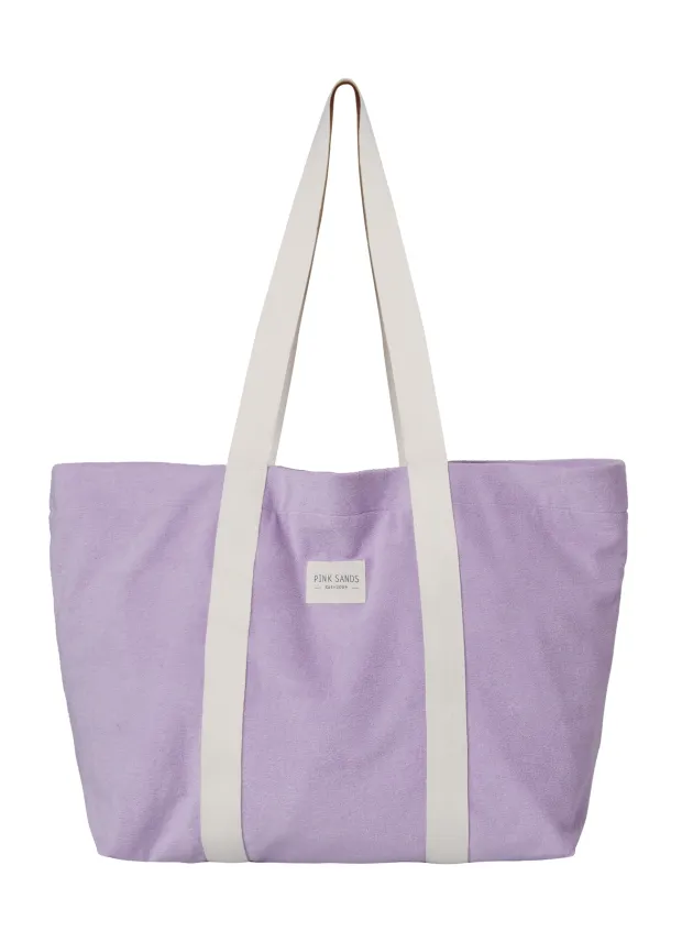 The Terry Beach Bag Lavender