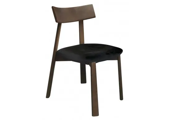 ΚΑΡΕΚΛΑ ΞΥΛΙΝΗ ΑΠΟΧΡΩΣΗ ΚΑΡΥΔΙ - ΔΕΡΜΑΤΙΝΗ ΜΑΥΡΗ PU