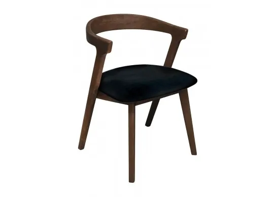 ΚΑΡΕΚΛΑ ΞΥΛΙΝΗ ΑΠΟΧΡΩΣΗ ΚΑΡΥΔΙ - ΔΕΡΜΑΤΙΝΗ ΜΑΥΡΗ PU