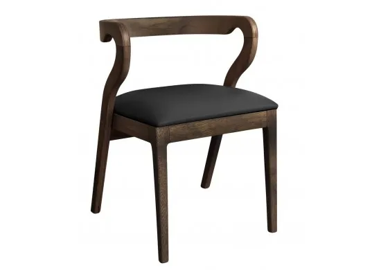 ΚΑΡΕΚΛΑ ΞΥΛΙΝΗ ΑΠΟΧΡΩΣΗ ΚΑΡΥΔΙ - ΔΕΡΜΑΤΙΝΗ ΜΑΥΡΗ PU