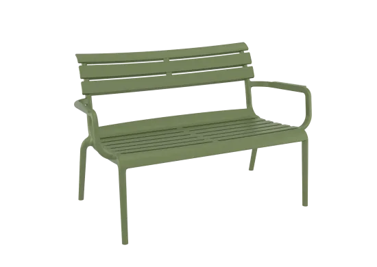 ΚΑΝΑΠΕΣ 2ΘΕΣΙΟΣ ΠΟΛΥΠΡΟΠΥΛΕΝΙΟΥ ΑΠΟΧΡΩΣΗ OLIVE GREEN