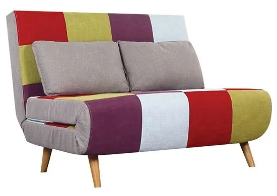 ΚΑΝΑΠΕΣ ΚΡΕΒΑΤΙ 2ΘΕΣΙΟΣ ΥΦΑΣΜΑ PATCHWORK