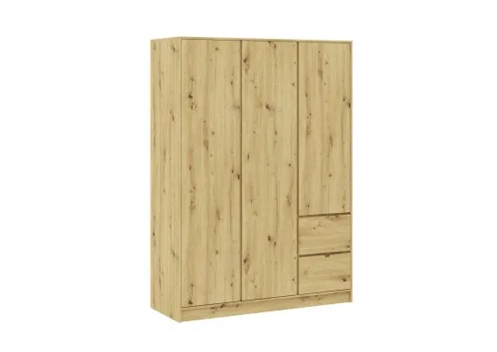 ΝΤΟΥΛΑΠΑ 3ΦΥΛΛΗ ΑΝΟΙΓΟΜΕΝΗ ARTISAN OAK ΜΕ 2 ΣΥΡΤΑΡΙΑ