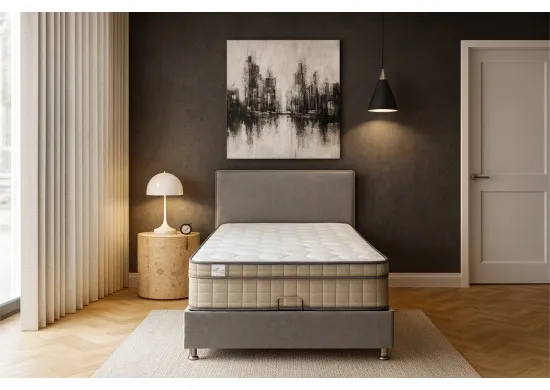 ΚΡΕΒΑΤΙ ΜΟΝΟ ΜΕ ΑΠΟΘΗΚΕΥΤΙΚΟ ΧΩΡΟ ΥΦΑΣΜΑ ΑΝΟΙΧΤΟ...