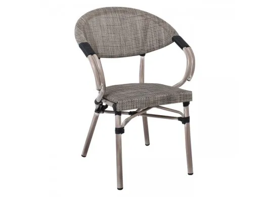 ΠΟΛΥΘΡΟΝΑ ΑΛΟΥΜΙΝΙΟΥ ANTIQUE GREY - TEXTILENE ΜΠΕΖ