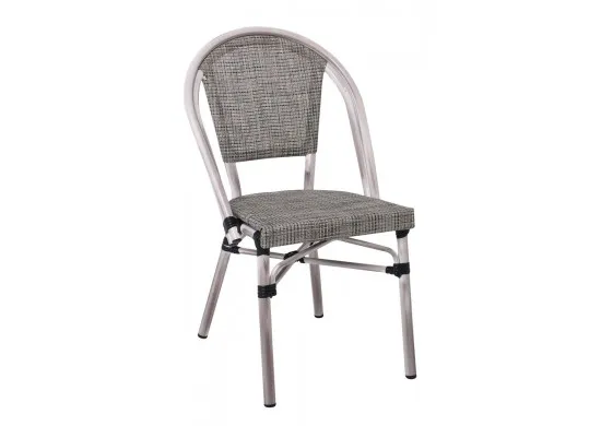 ΚΑΡΕΚΛΑ ΑΛΟΥΜΙΝΙΟΥ ANTIQUE GREY - TEXTILENE ΜΠΕΖ