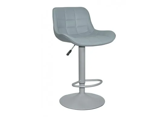 ΣΚΑΜΠΩ BAR ΔΕΡΜΑΤΙΝΗ GREY PU