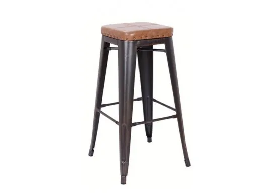 ΣΚΑΜΠΩ BAR ΜΕΤΑΛΛΙΚO ANTIQUE BLACK - ΚΑΘΙΣΜΑ...