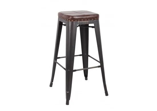 ΣΚΑΜΠΩ BAR ΜΕΤΑΛΛΙΚO ANTIQUE BLACK - ΚΑΘΙΣΜΑ...
