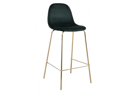 ΣΚΑΜΠΩ BAR ΥΦΑΣΜΑ VELURE FOREST GREEN ΜΕ ΒΑΣΗ ΧΡΩΜΙΟ...