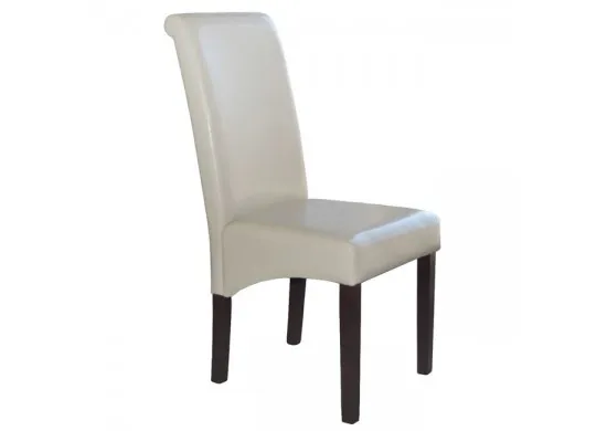 ΚΑΡΕΚΛΑ ΔΕΡΜΑΤΙΝΗ IVORY PU - ΠΟΔΙΑ WENGE