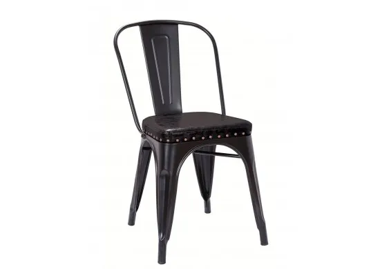ΚΑΡΕΚΛΑ ΜΕΤΑΛΛΙΚΗ MATTE BLACK - ΚΑΘΙΣΜΑ ΔΕΡΜΑΤΙΝΗ...