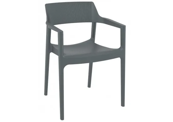 ΠΟΛΥΘΡΟΝΑ PP DARK GREY