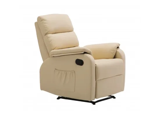 ΠΟΛΥΘΡΟΝΑ ΑΝΑΚΛΙΝΟΜΕΝΗ RELAX MASSAGE ΔΕΡΜΑΤΙΝΗ ΜΠΕΖ PU