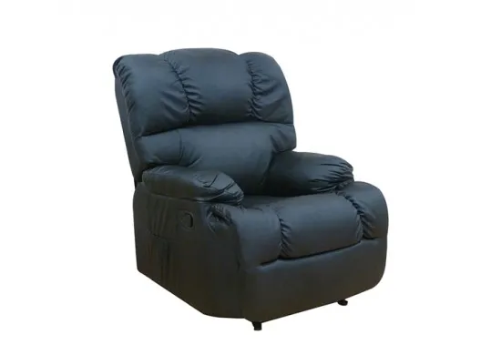 ΠΟΛΥΘΡΟΝΑ RELAX ΔΕΡΜΑΤΙΝΗ ΜΑΥΡΟ PU