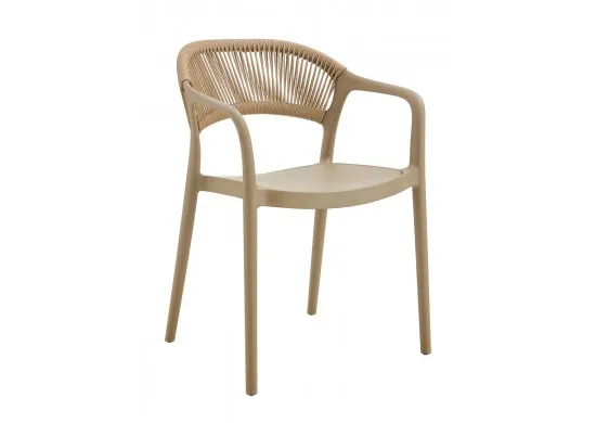 ΠΟΛΥΘΡΟΝΑ TORTORA ΡΡ - UV - ROPE WICKER ΦΥΣΙΚΟ