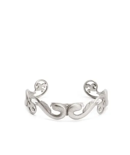 Bangle-style bracelet with 'dolphins'