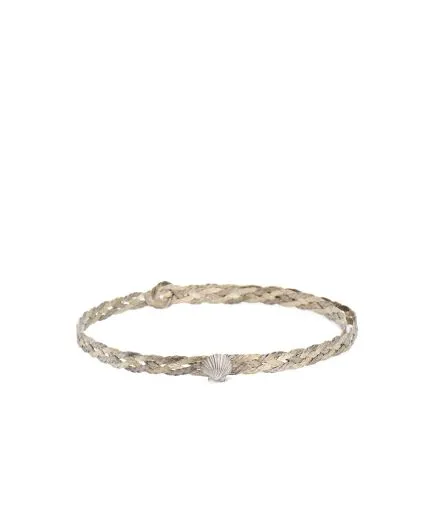 Braided copper with sea-shell buckle