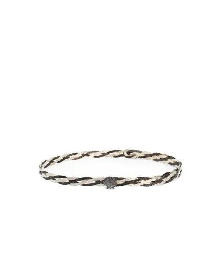 Braided copper with sea-shell buckle