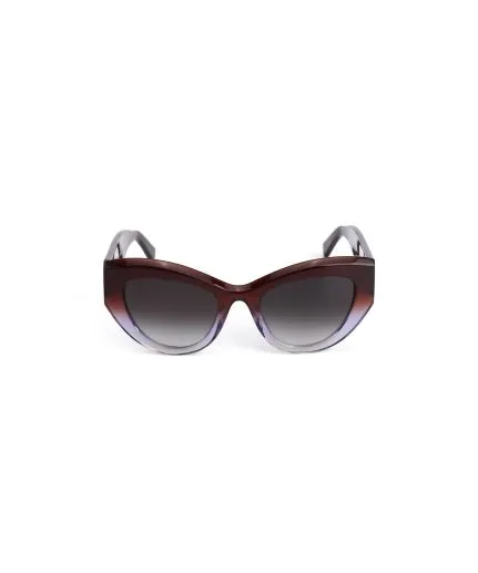 Cat-eye sunglasses with spathoto detail on the arm