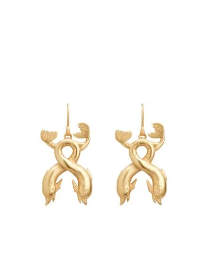Dolphin earrings
