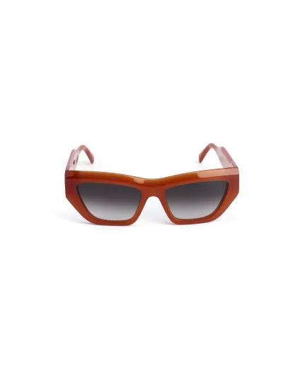 Geometric cat-eye sunglasses